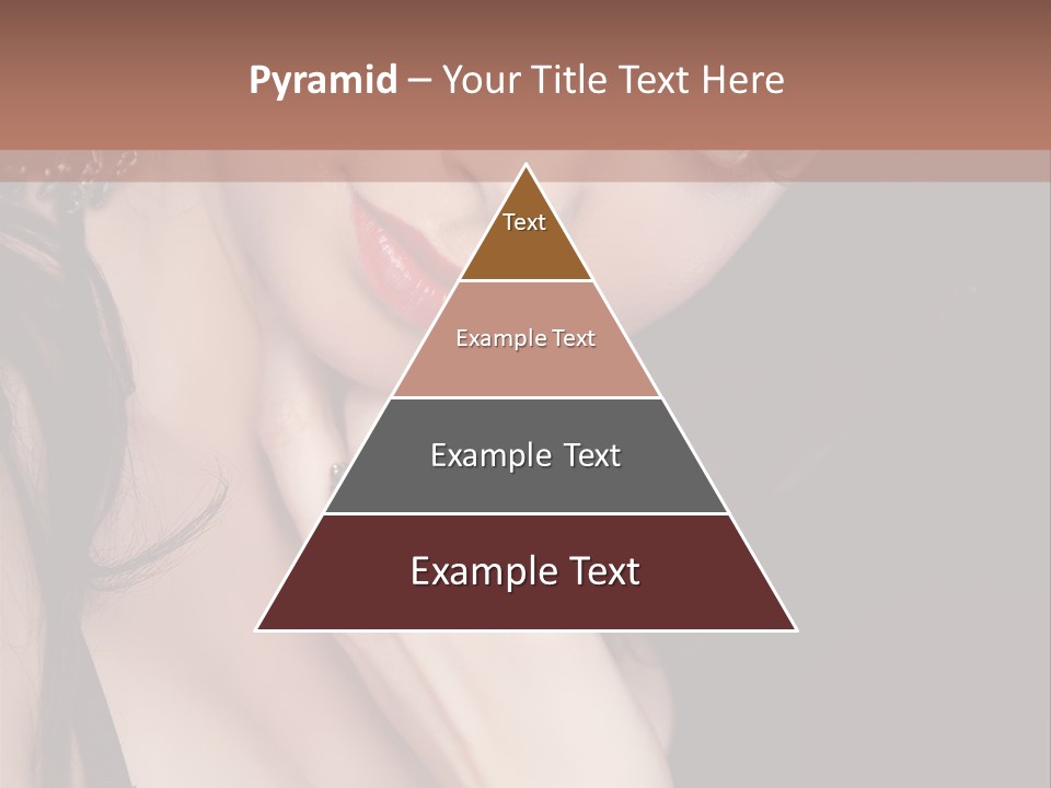 Looking Seductive Wear PowerPoint Template