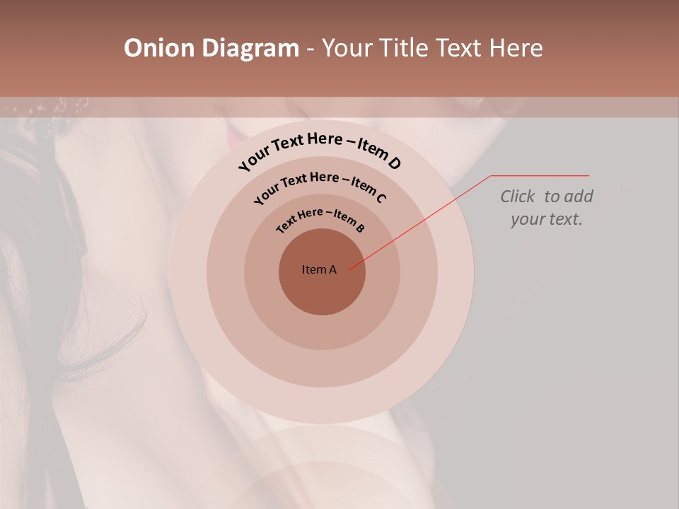 Looking Seductive Wear PowerPoint Template