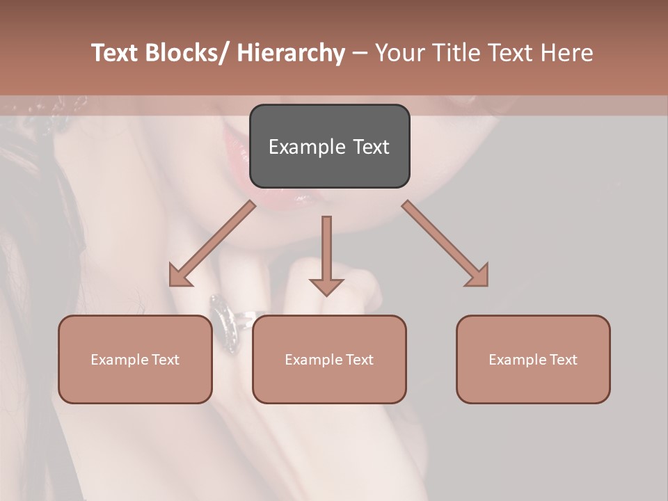 Looking Seductive Wear PowerPoint Template