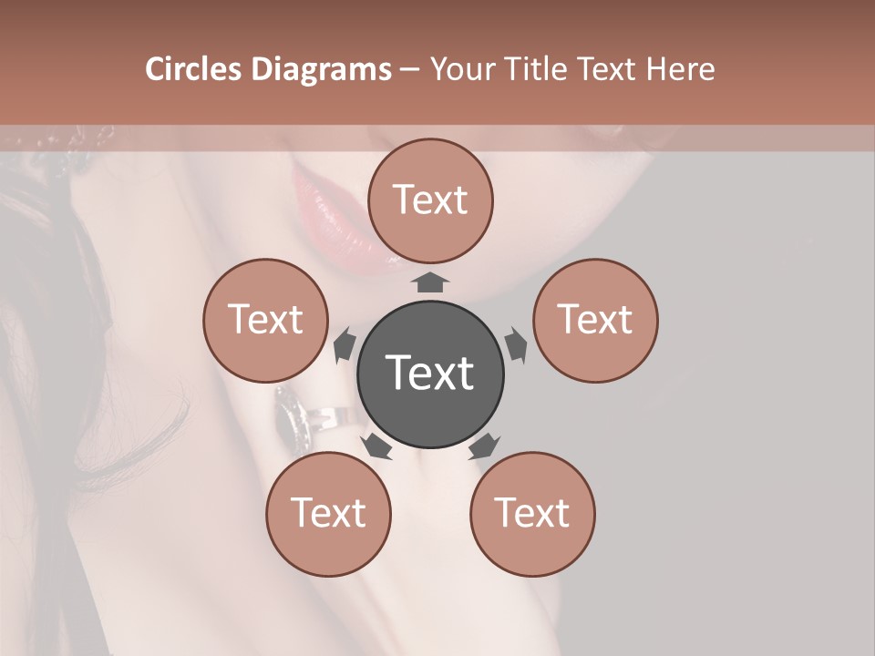 Looking Seductive Wear PowerPoint Template