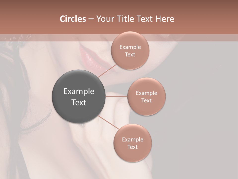 Looking Seductive Wear PowerPoint Template