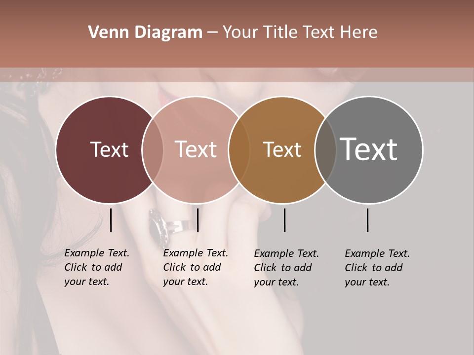 Looking Seductive Wear PowerPoint Template