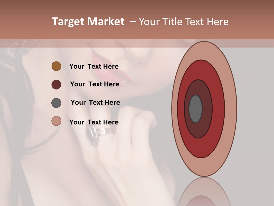 Looking Seductive Wear PowerPoint Template