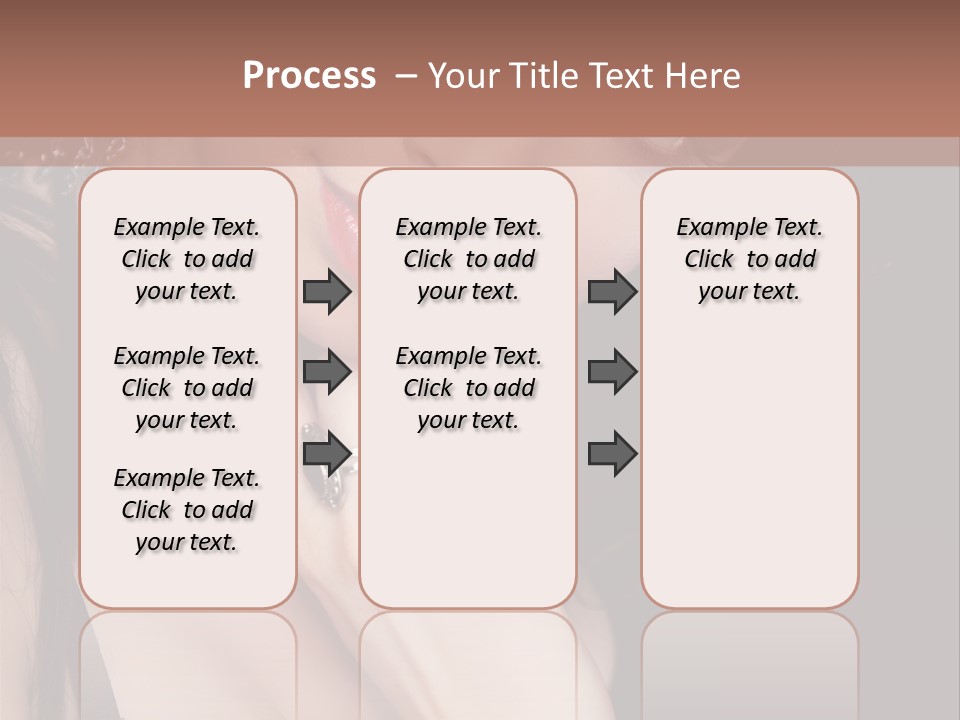 Looking Seductive Wear PowerPoint Template