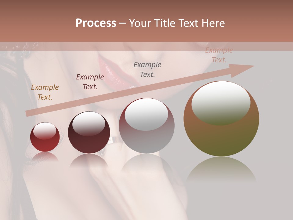 Looking Seductive Wear PowerPoint Template