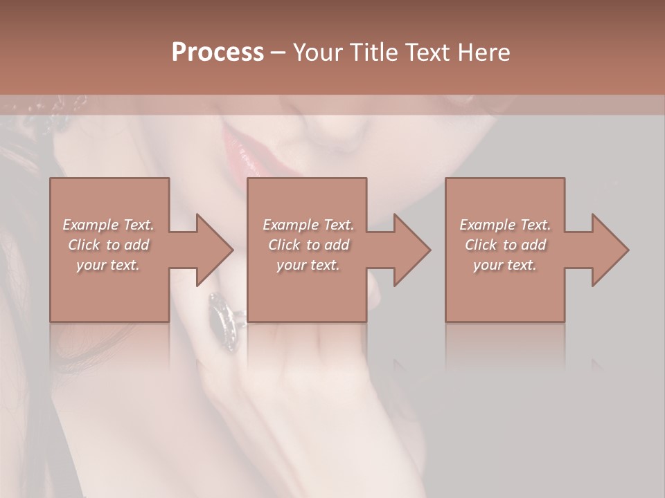 Looking Seductive Wear PowerPoint Template