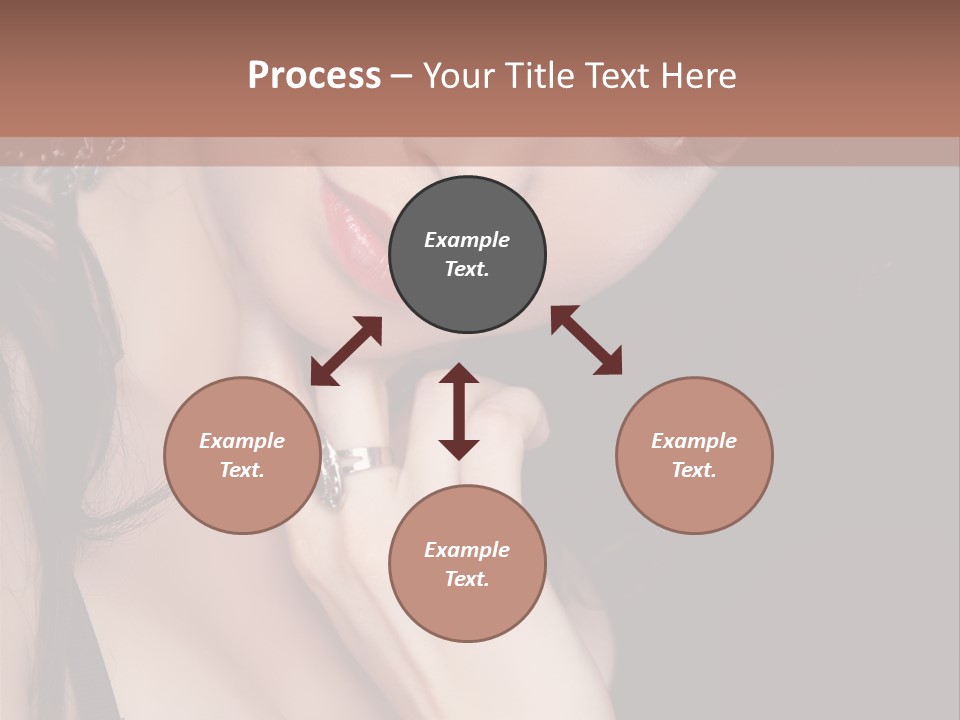 Looking Seductive Wear PowerPoint Template