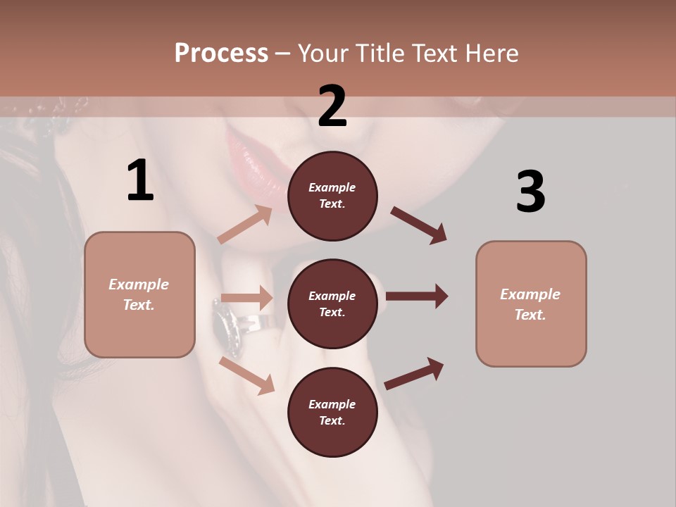 Looking Seductive Wear PowerPoint Template