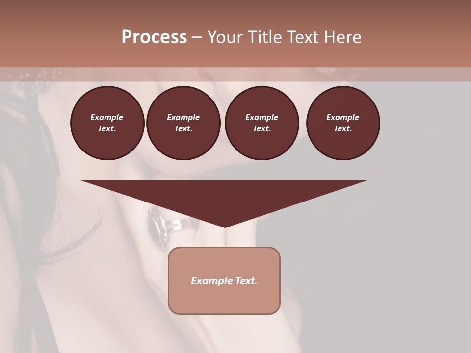 Looking Seductive Wear PowerPoint Template
