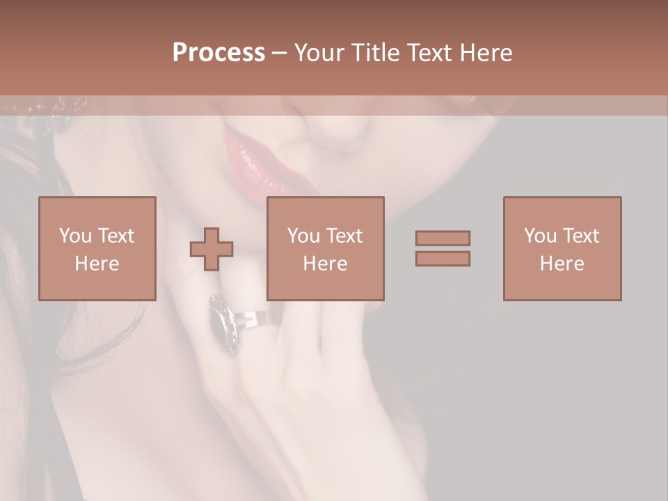 Looking Seductive Wear PowerPoint Template