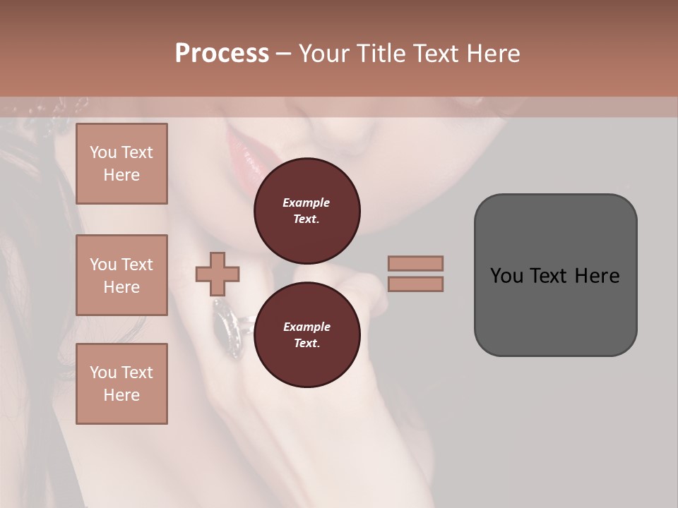 Looking Seductive Wear PowerPoint Template