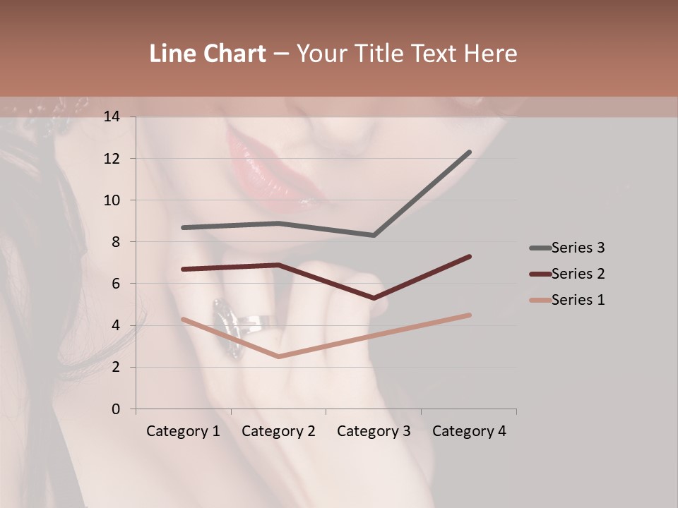 Looking Seductive Wear PowerPoint Template
