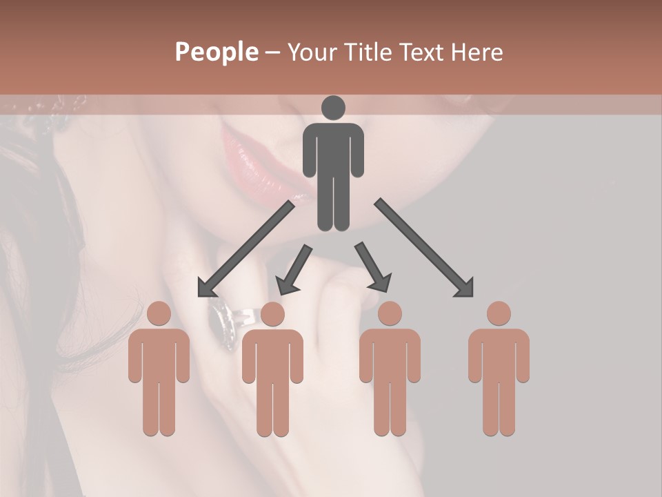 Looking Seductive Wear PowerPoint Template