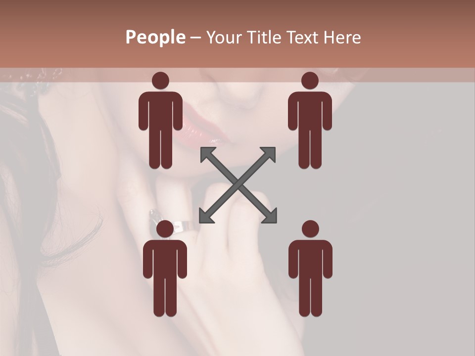 Looking Seductive Wear PowerPoint Template