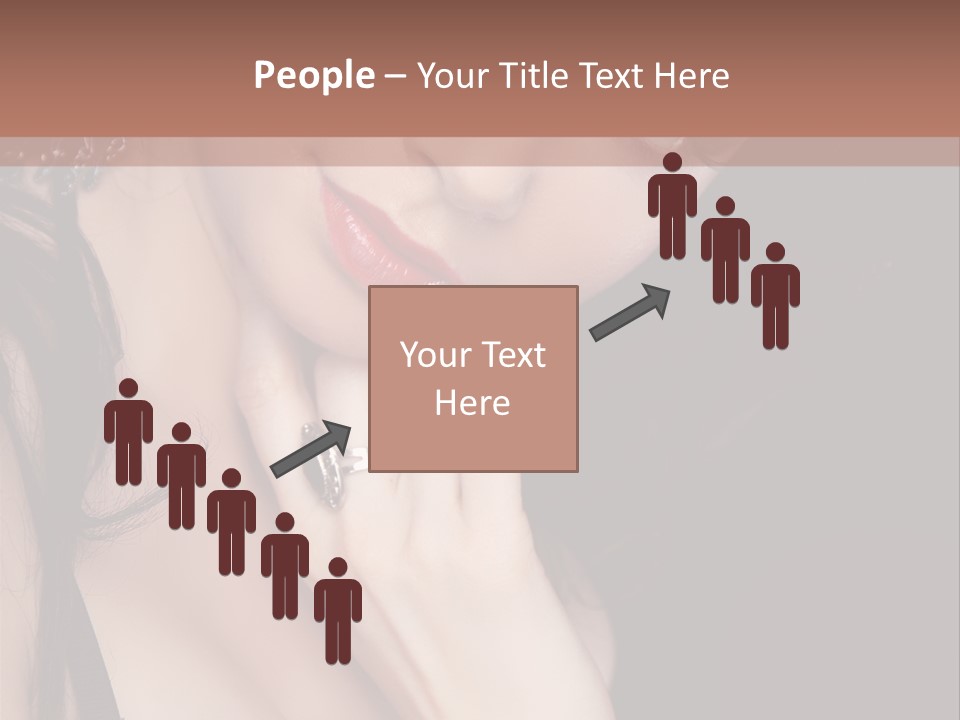 Looking Seductive Wear PowerPoint Template