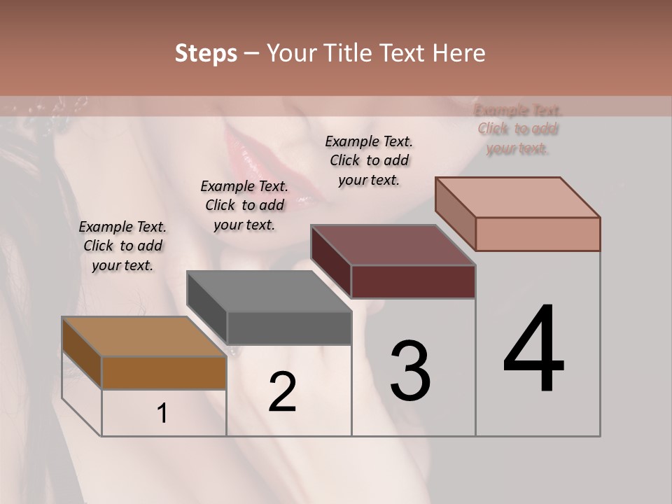 Looking Seductive Wear PowerPoint Template