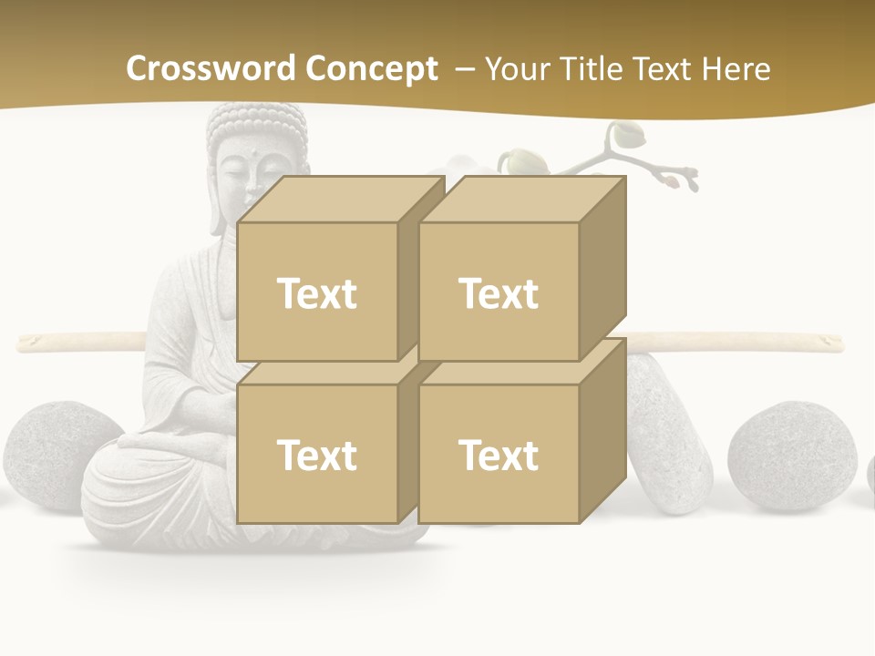 Boudisme Pri Asie PowerPoint Template