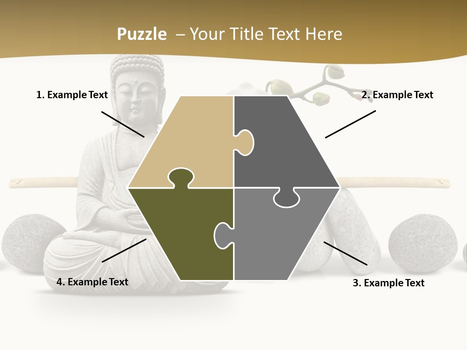 Boudisme Pri Asie PowerPoint Template