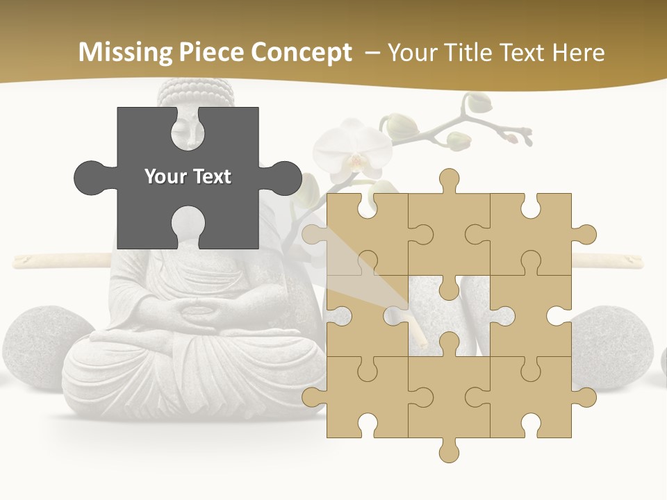 Boudisme Pri Asie PowerPoint Template