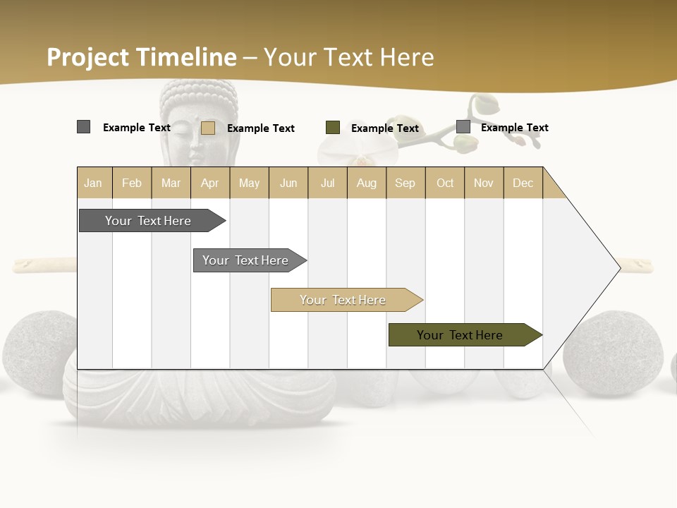 Boudisme Pri Asie PowerPoint Template