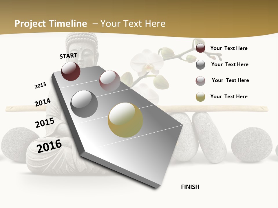 Boudisme Pri Asie PowerPoint Template