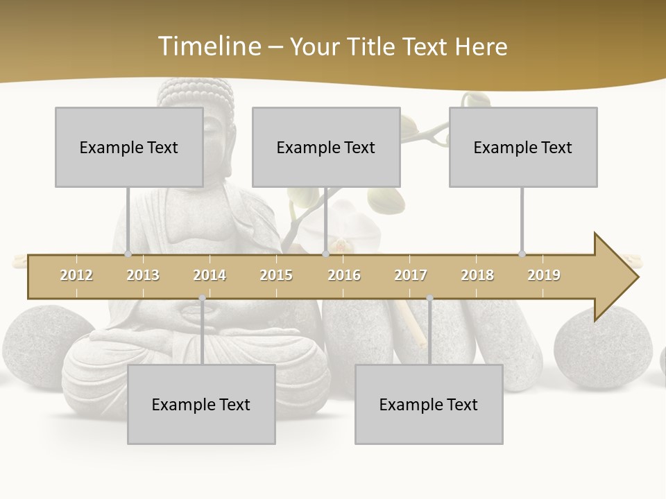 Boudisme Pri Asie PowerPoint Template