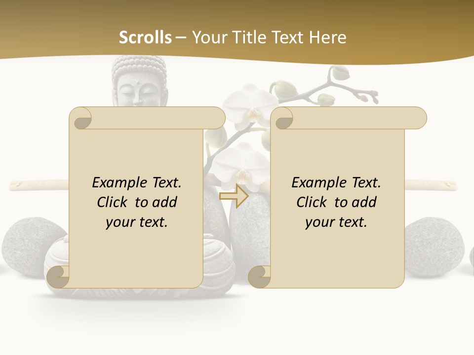 Boudisme Pri Asie PowerPoint Template