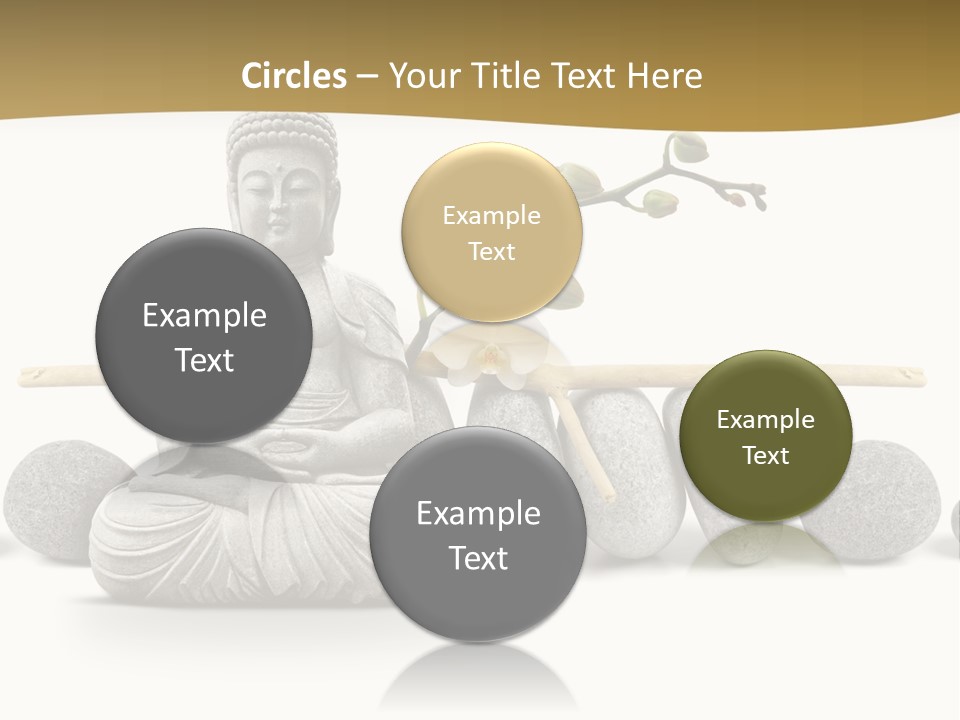 Boudisme Pri Asie PowerPoint Template