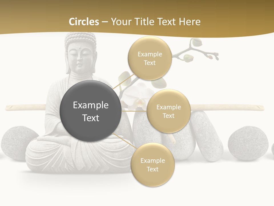 Boudisme Pri Asie PowerPoint Template