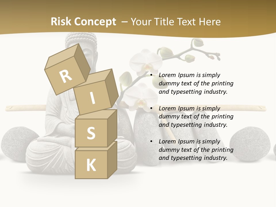 Boudisme Pri Asie PowerPoint Template