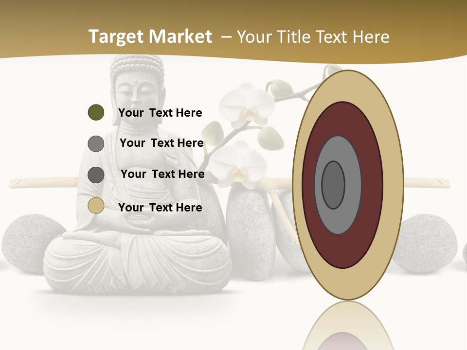 Boudisme Pri Asie PowerPoint Template