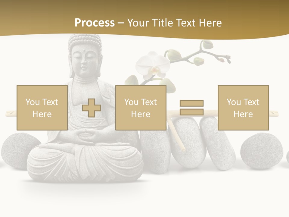 Boudisme Pri Asie PowerPoint Template