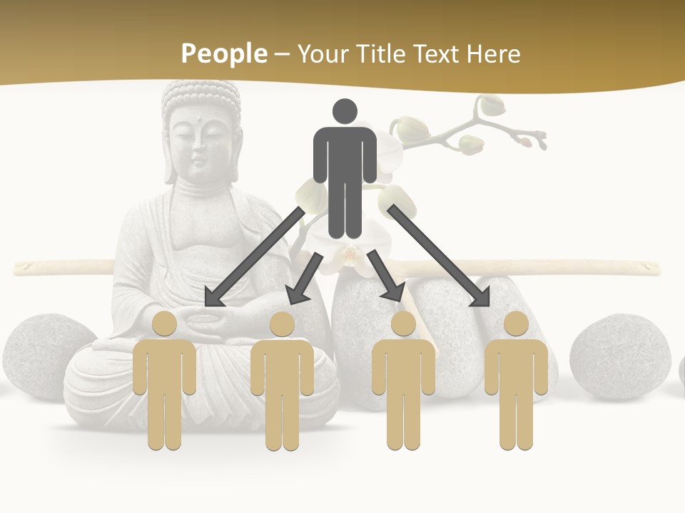 Boudisme Pri Asie PowerPoint Template