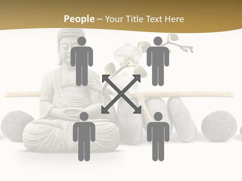 Boudisme Pri Asie PowerPoint Template