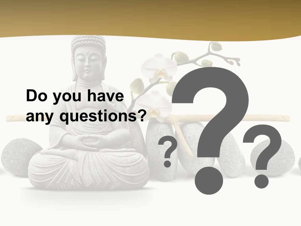 Boudisme Pri Asie PowerPoint Template