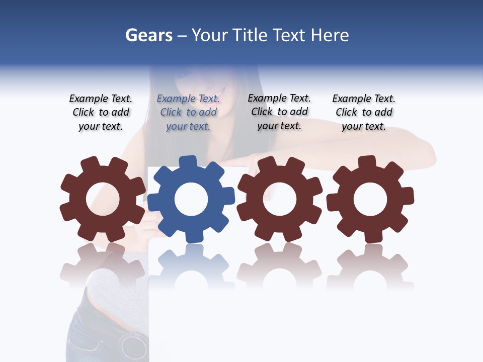 Attractive Space Billboard PowerPoint Template