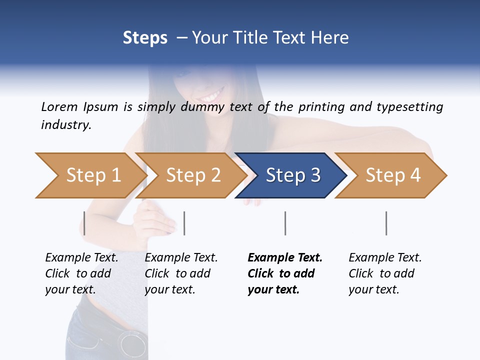 Attractive Space Billboard PowerPoint Template