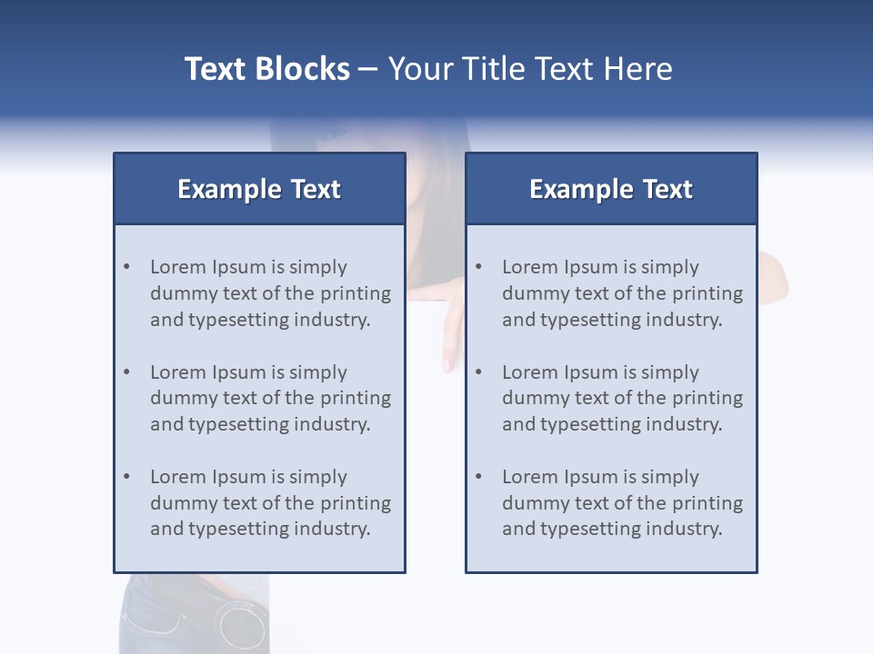 Attractive Space Billboard PowerPoint Template