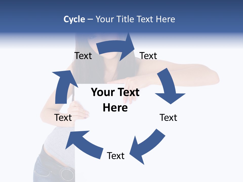 Attractive Space Billboard PowerPoint Template