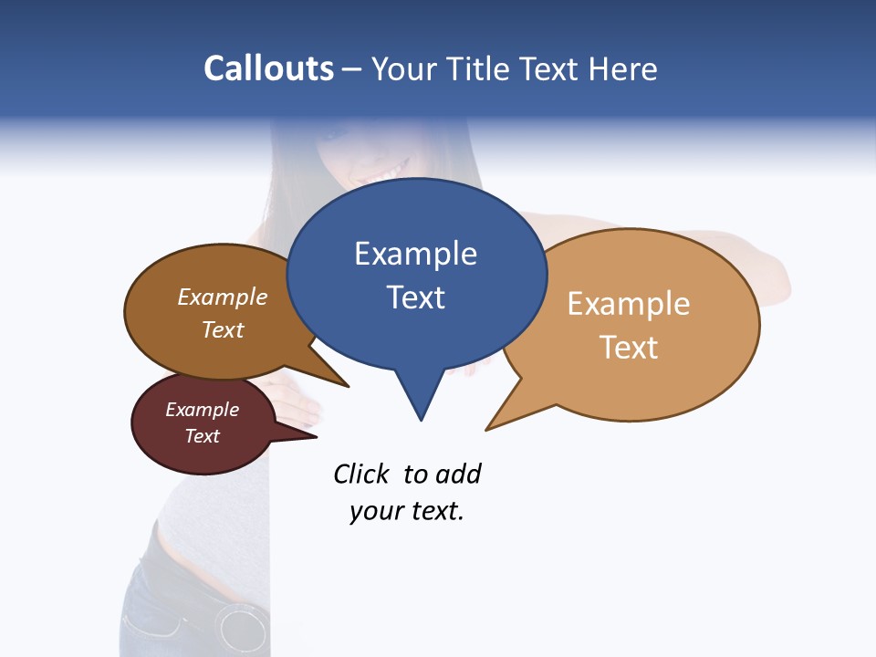 Attractive Space Billboard PowerPoint Template