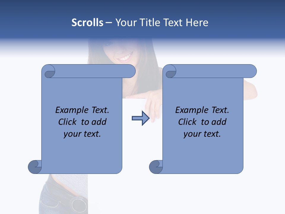 Attractive Space Billboard PowerPoint Template