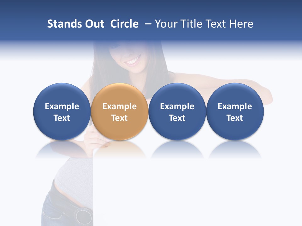 Attractive Space Billboard PowerPoint Template