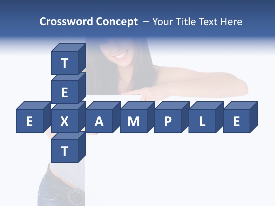 Attractive Space Billboard PowerPoint Template