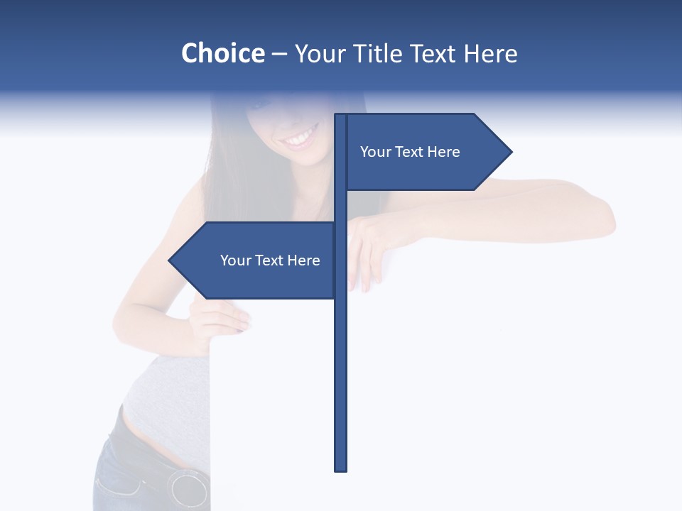 Attractive Space Billboard PowerPoint Template