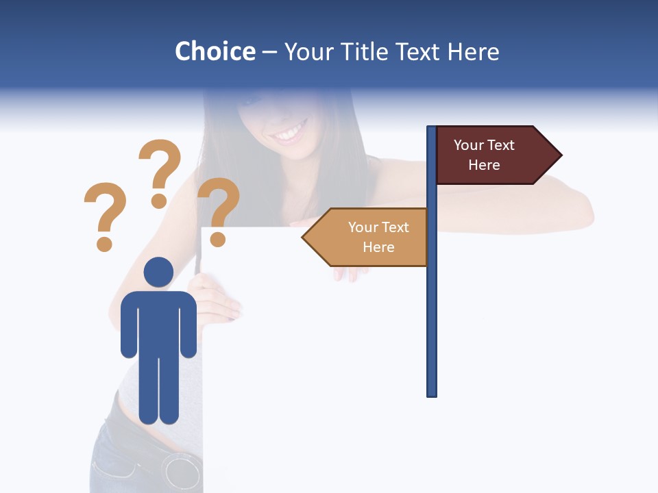 Attractive Space Billboard PowerPoint Template