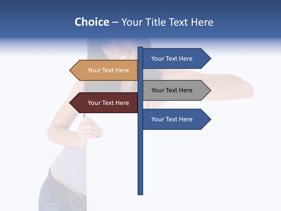Attractive Space Billboard PowerPoint Template