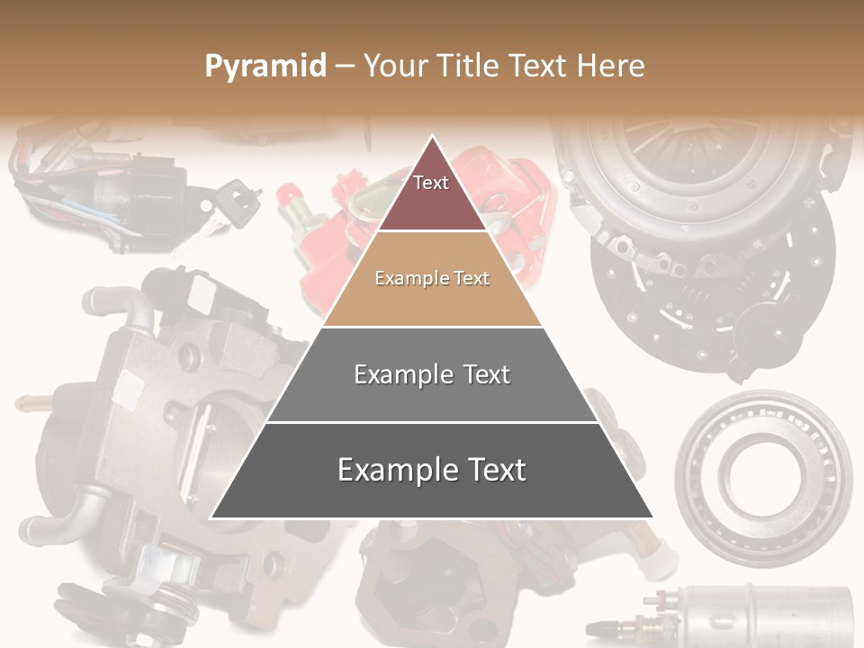 White Background Vehicle Car PowerPoint Template