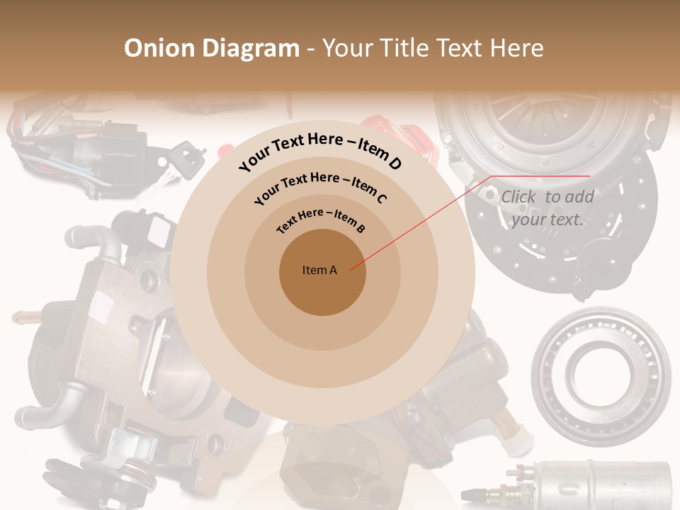 White Background Vehicle Car PowerPoint Template