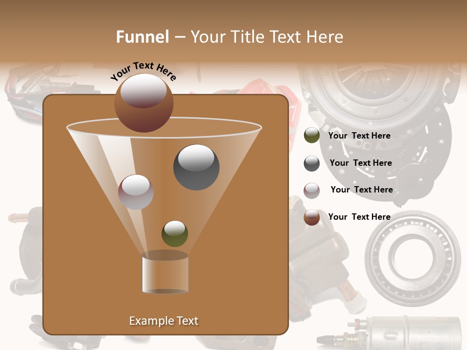 White Background Vehicle Car PowerPoint Template