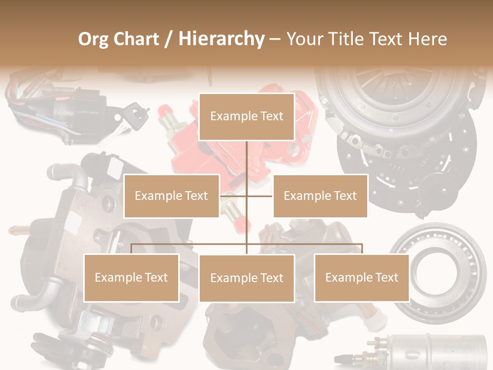 White Background Vehicle Car PowerPoint Template